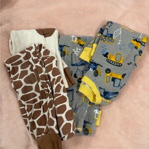 Old Navy and Walmart Kids Pajama Set